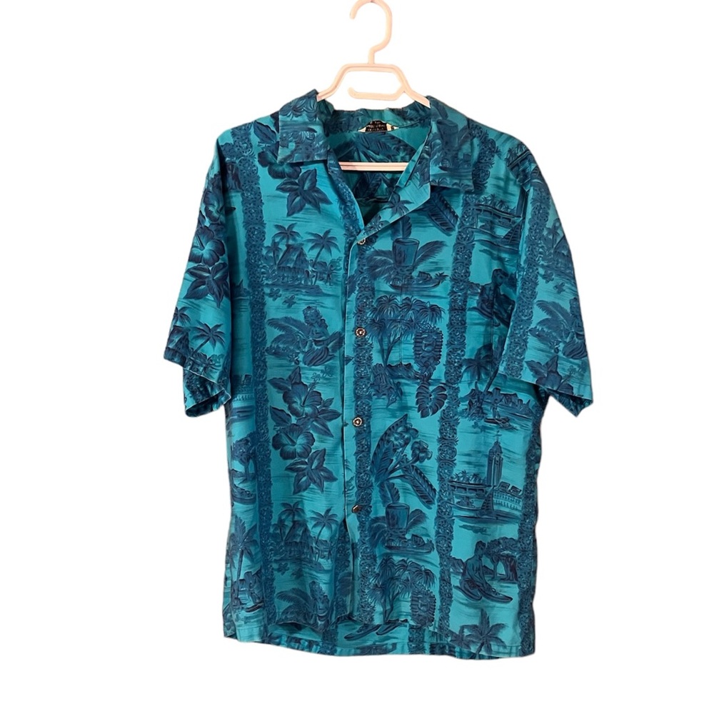 Hawaian Shirt 100% Cotton Made in Hawaii